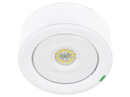 ZEMPER SPAZIO LUZ ZELFTEST 425lm P/NP 1h IP42/IK04 WIT 230V 50Hz LUZ4400LXP