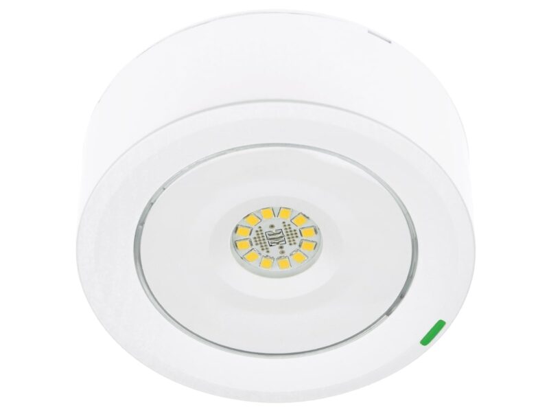 ZEMPER SPAZIO LUZ ZELFTEST 425lm P/NP 1h IP42/IK04 WIT 230V 50Hz LUZ4400LXP