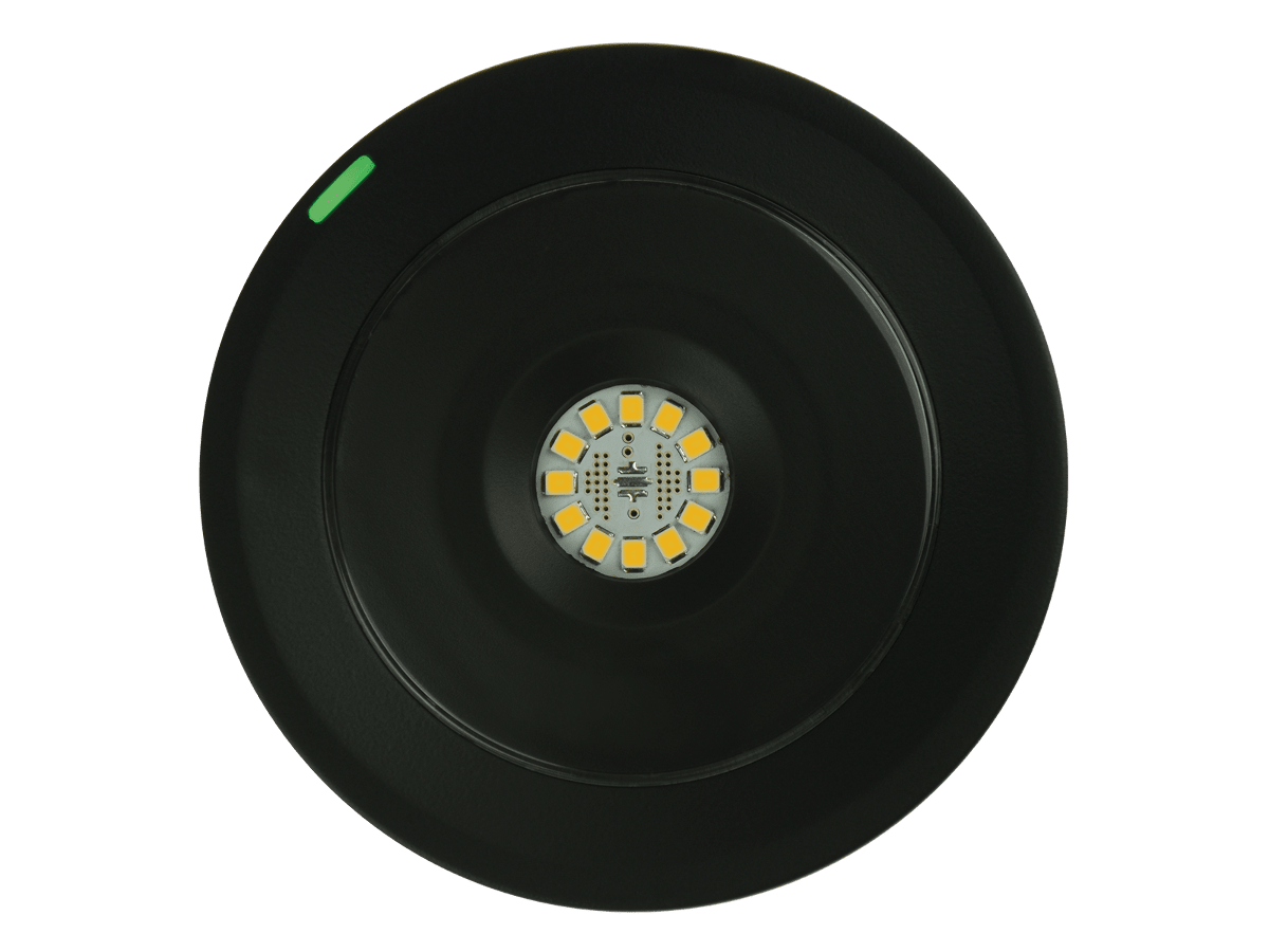 ZEMPER SPAZIO LUZ ZELFTEST 375lm P/NP 1h IP20/IK04 ZWART 230V 50Hz TRACK LUZ6400LXPN