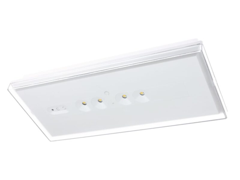 ZEMPER XENA FLAT STANDAARD 150lm NP 1h IP44/IK07 WIT 230V 50Hz LXF9150CT