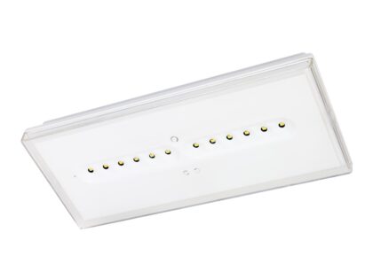 ZEMPER XENA FLAT ZELFTEST 390lm NP 1h IP44/IK07 WIT 230V 50Hz LXF9400LXT