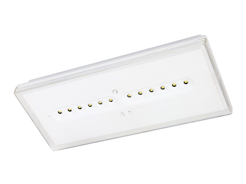 ZEMPER XENA FLAT ZELFTEST 390lm NP 1h IP44/IK07 WIT 230V 50Hz LXF9400LXT