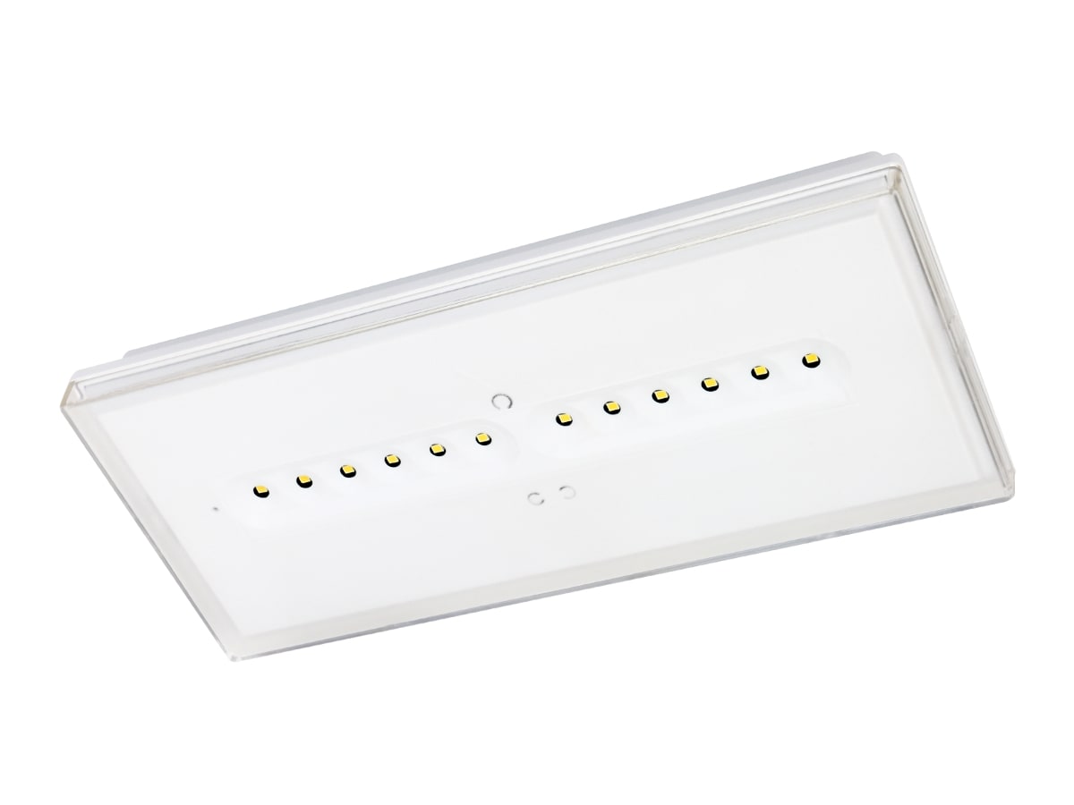 ZEMPER XENA FLAT ZELFTEST 390lm NP 1h IP44/IK07 WIT 230V 50Hz LXF9400LXT