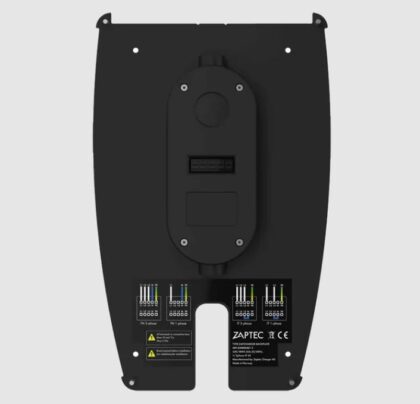 Zaptec Zaptec Backplate Pro - Wandmontage - Zwart RAL9017 - Noodzakelijk voor Pro laadp 900-00033G