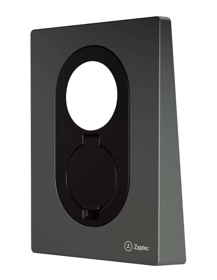 Zaptec Kap voorzijde Zaptec Go/Go2 - Rock Grey - Verwisselbare kleurcover 900-00050