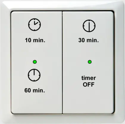 Zehnder Timer RF Draadloze bedieneenheid met 4 tijden zehnder 655000780