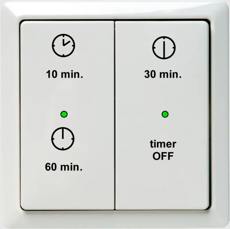 Zehnder Timer RF Draadloze bedieneenheid met 4 tijden zehnder 655000780