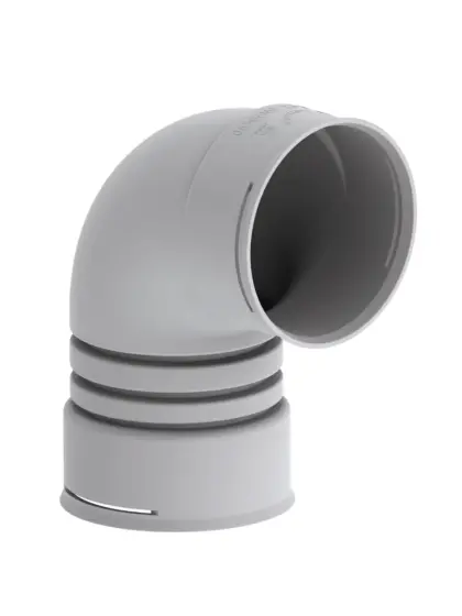 Zehnder Bocht rond luchtkanaal Zehnder ComfoTube 90° 90 990322153