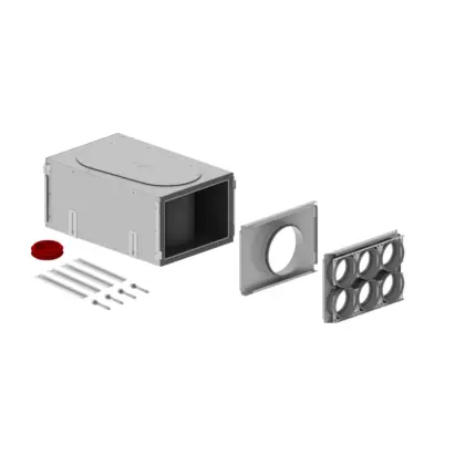Zehnder Verdeelbox ventilatie Zehnder ComfoWell Ø160mm staal 160mmmm 320 990323703