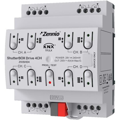 Zennio Zennio ShutterBOX Drive 4 Channel ZEZIOSHD4