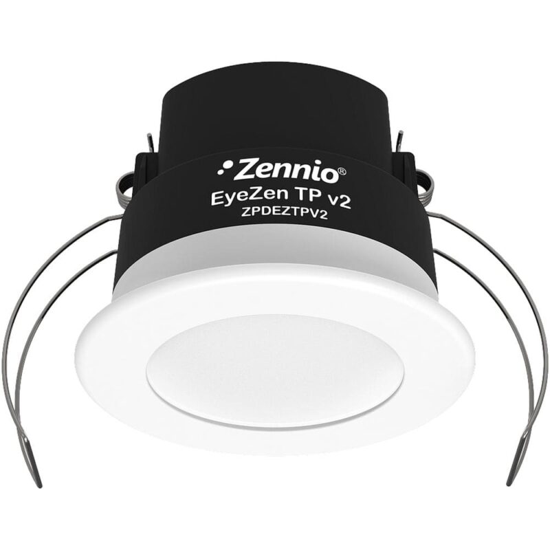 Zennio EyeZen TP v2 (Wit) - KNX Bewegingsmelder met helderheidssensor ZEZPDEZTPV2W