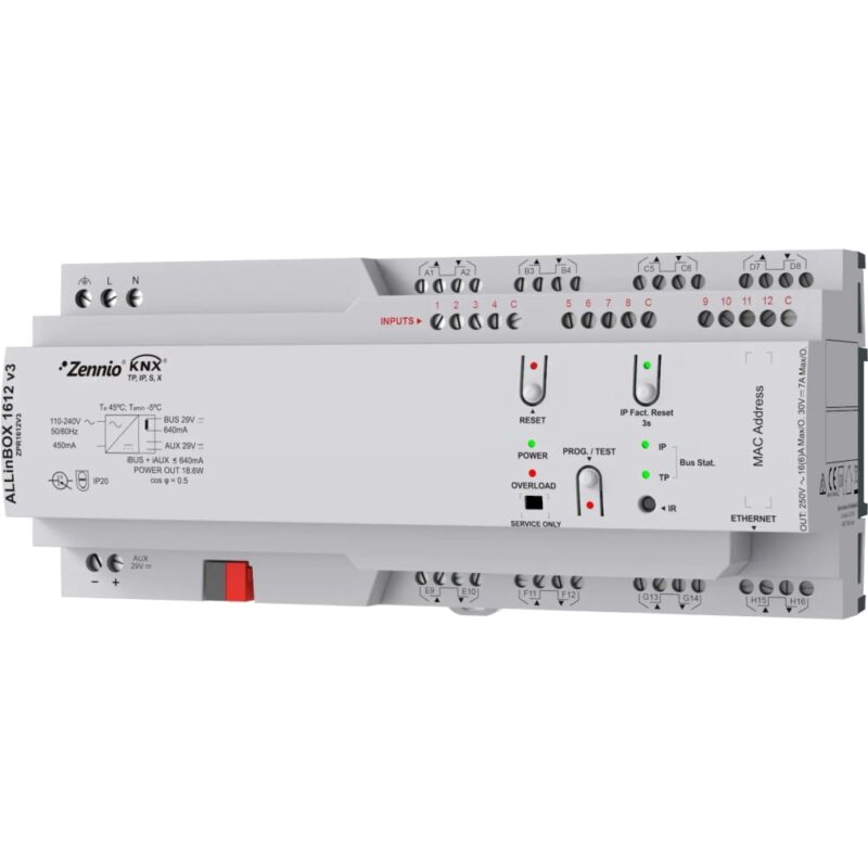 Zennio ALLinBOX 1612 v3 ZEZPR1612V3