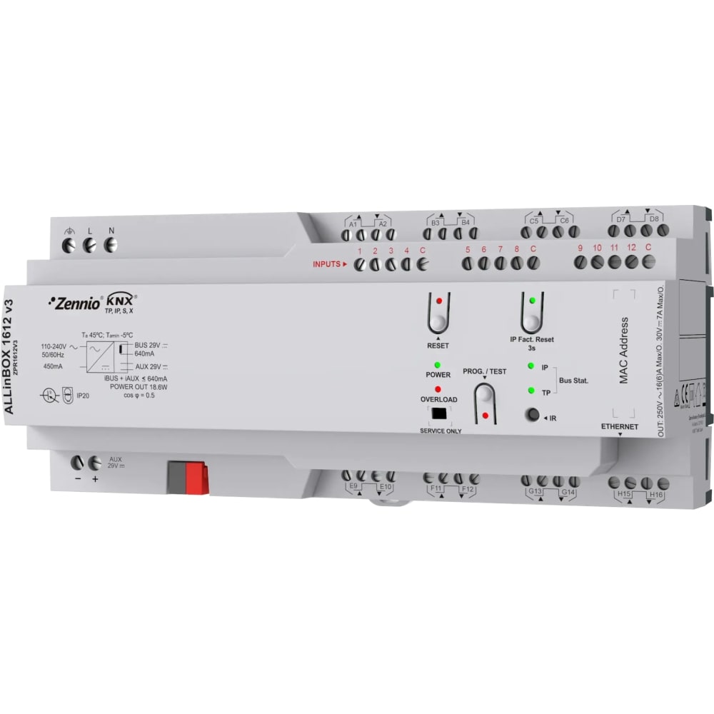 Zennio ALLinBOX 1612 v3 ZEZPR1612V3