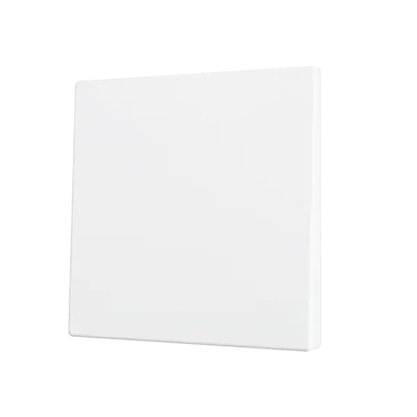 Zennio ZS55 Enkelvoudige toets (op/neer) KNX Soft drukknop (Mat wit) ZEZS55CSOFT12MW