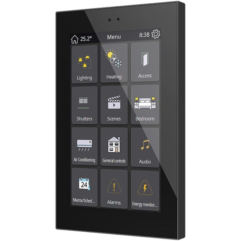 Zennio Z50 (Antraciet) - KNX Touchdisplay 5 ZEZVIZ50A