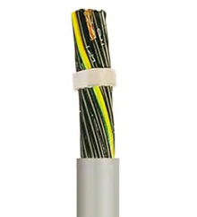 Kabel LIYY3X1-JZ-CCA B 500 1mm2 rol 100m geel/groen zwart LIYY3X1-JZ-CCAR100