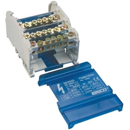 nVent Eriflex Verdeelset 4-polig TD 40A - 11 klemmen 563740