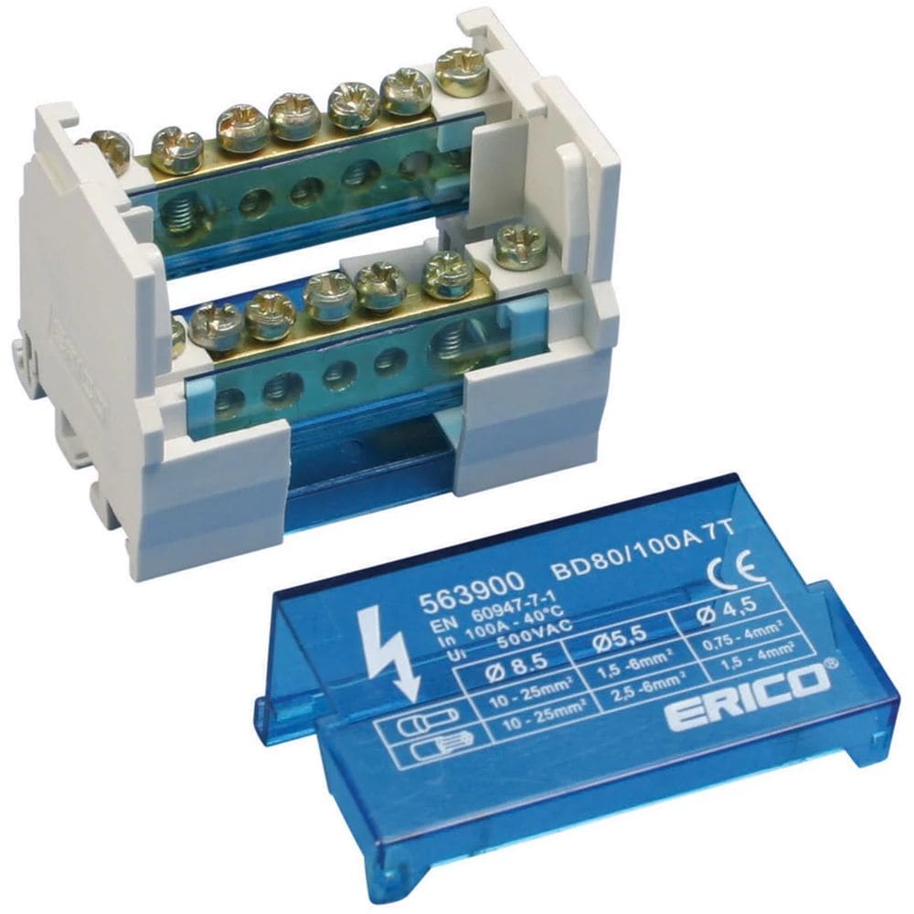 nVent Eriflex Verdeelset 2 polig BD 80/100A 563900