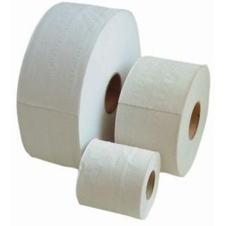 papier en vodden Toiletpapier