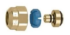 Vasco Knelkoppeling Vasco aluminium 16x2mm 1/2" geschikt voor: kunststof 11FH51016