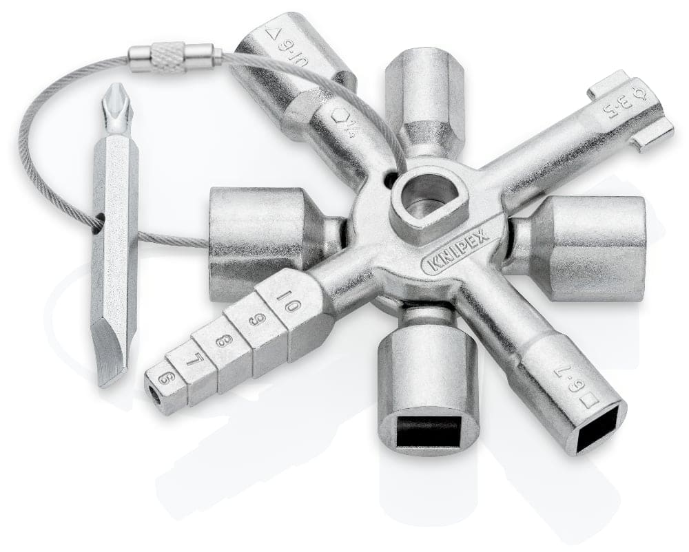 KNIPEX Schakelkastsleutel TwinKey