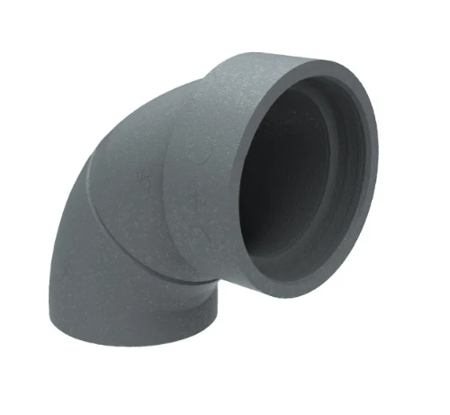 Duco DucoFlex Star geïsoleerde ventiltatiebocht 90° met koppelstuk 180 mm 0000-4910