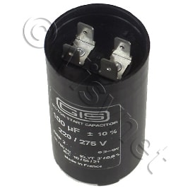 VEDELEC Startcondensator voor motor Electrolytisch 100µf 275 V 0000381