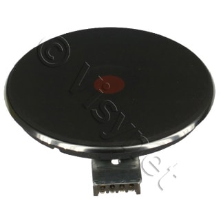 VEDELEC Kookplaat Snelkoker 2000W - Ø 180mm - Boord: 4mm - 230V - Ego 13.18463.040 0001116