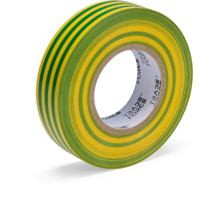 Elektrische isolatietape 19mm x 20m geel/groen 0001280086