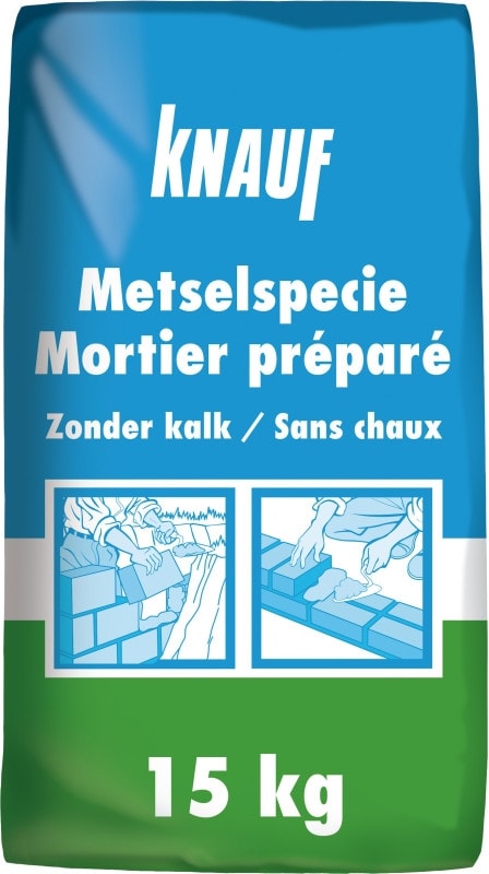 Knauf Metselspecie - zak 15kg 00016501