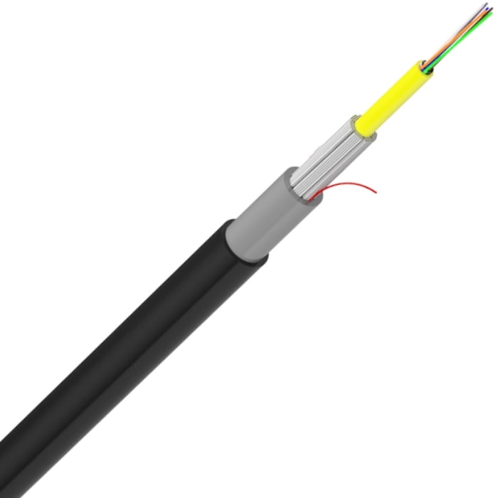 Corning OS2 Gel-filled Central Tube Dielectric Armour In/Outdoor 6F LSZH B2ca-s1a