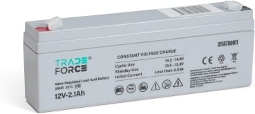 12V 2.1Ah 20HR loodzuurbatterij met ventiel