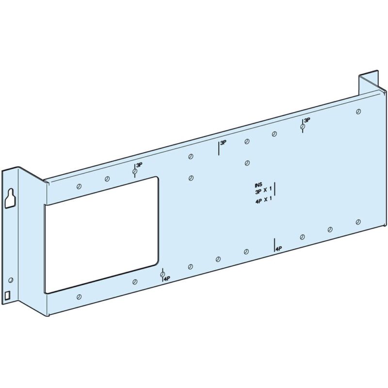 Schneider Distribution Grondplaat NS250 verticaal vast/krukbediening 03040