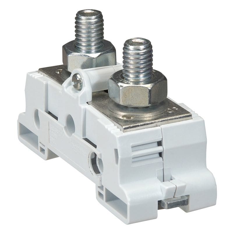 LEGRAND Vermogensklem staaf/kabelschoen 70 mm² - spoed 34 mm - sym. rail - Viking 3 039072