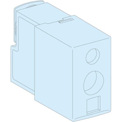 Schneider Distribution 12 klemmen 2x16y voor Powerclip railstel 04152