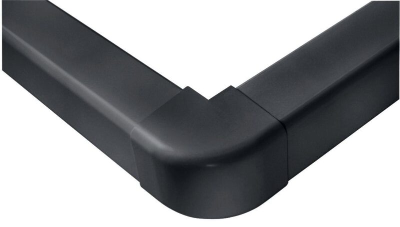 Artiplastic GOULAE-08G Buitenkant hoek antracietgrijs 80x60mm 050702-001028