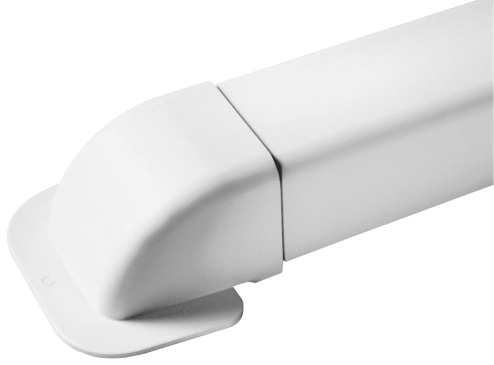 Artiplastic GOULCM-12BP Muurkap puur wit 110x75mm   (MEI 2026) 050702-003022