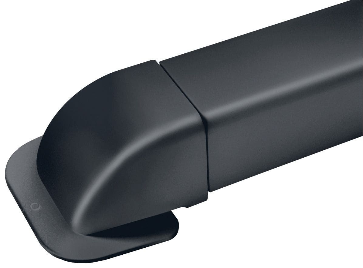Artiplastic GOULCM-08G Wanduitlaat antracietgrijs 80x60mm 050702-003028