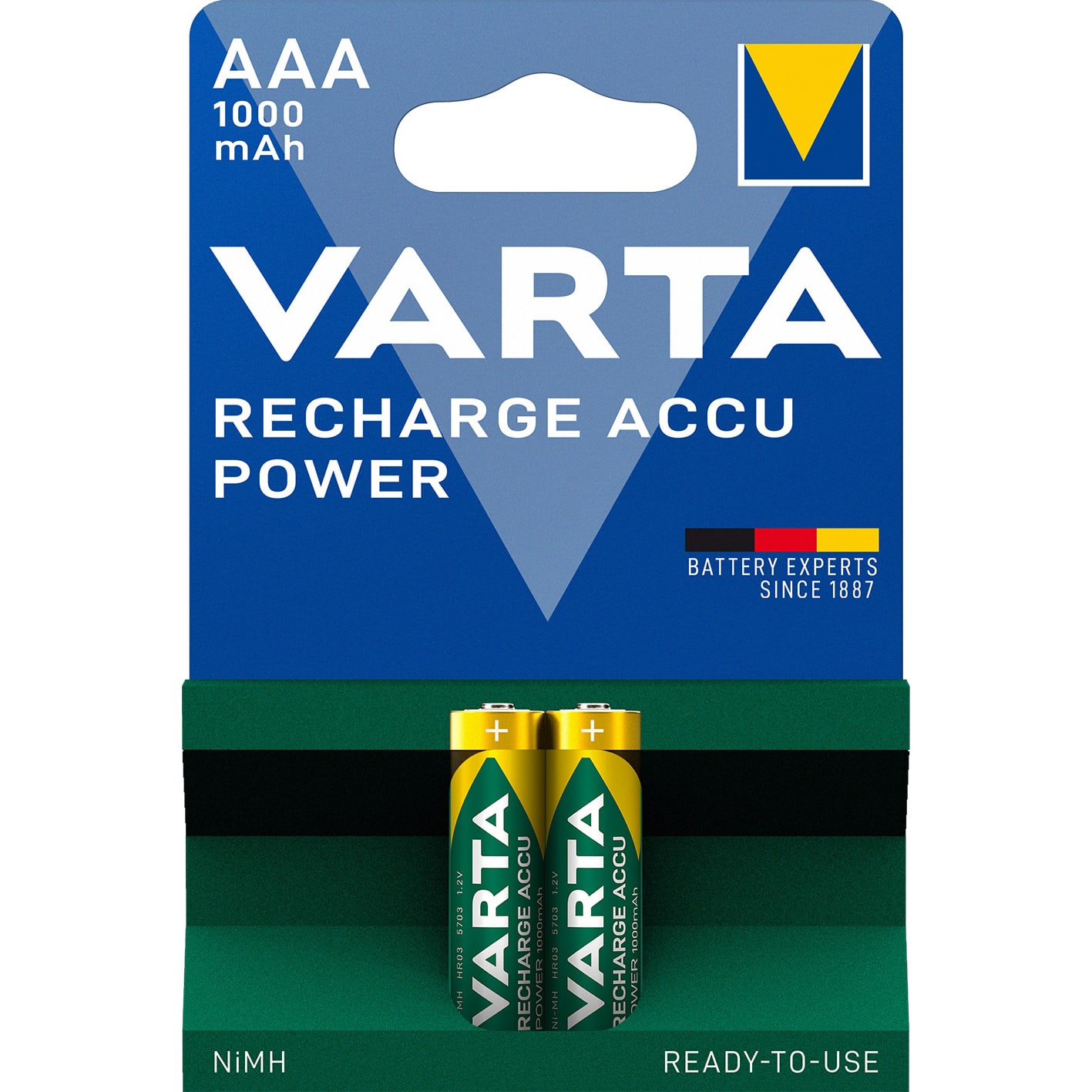 VARTA Batterij RECHARGE ACCU POWER - AAA - 1