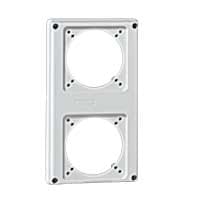 LEGRAND Afdekplaat voor kast P17 2 sokkels 16A 057713