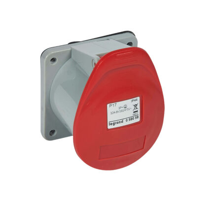 LEGRAND Inbouwcontactdoos 400v 32a 4p Recht p17 ip44 058058