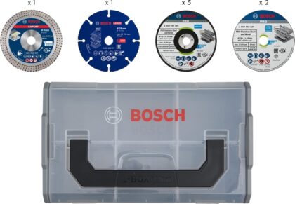 Bosch Professional kit 76 mm voor haakse slijper in mini l-boxx 061599768P