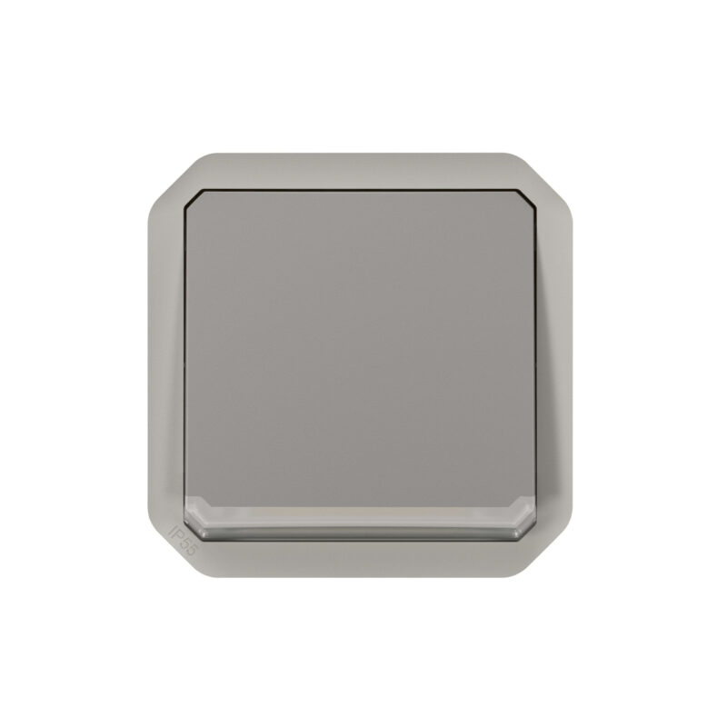 LEGRAND Plexo wisselschak verlicht mechanisme IP55 IK08 grijs 069513L