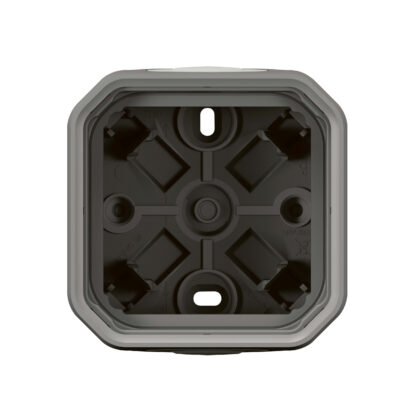 LEGRAND Plexo opbouwdoos 1 mechanisme 2 membraan ingangen grijs 069651L