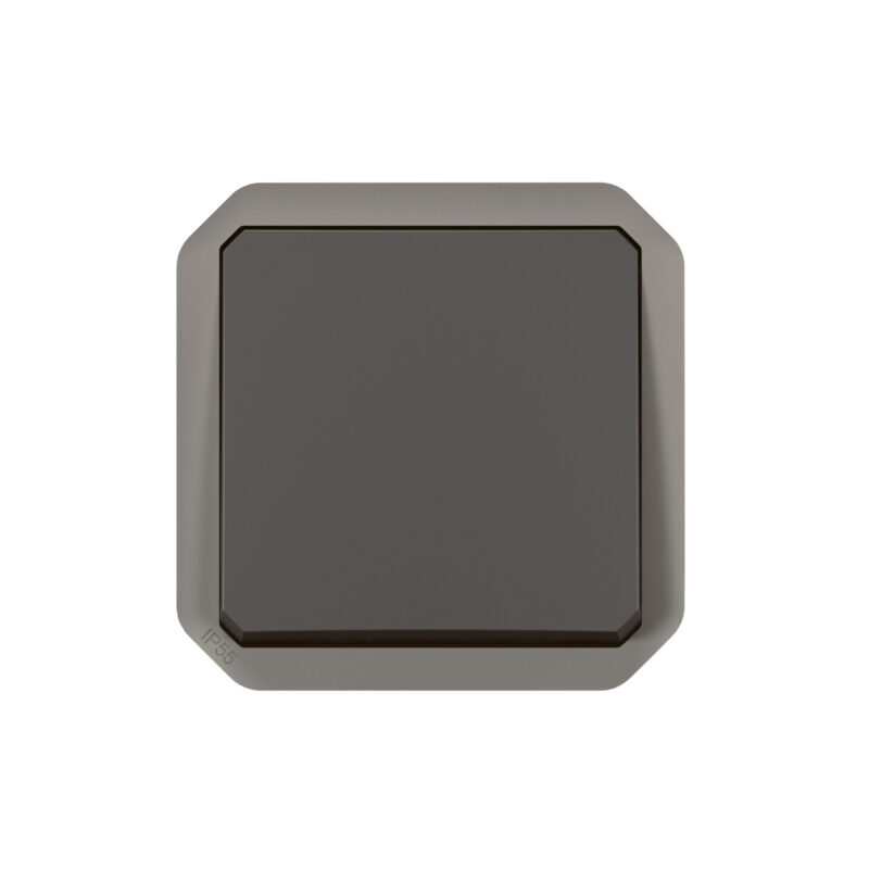 LEGRAND Plexo wisselschakelaar 10AX mechanisme IP55 IK08 antraciet 069801L