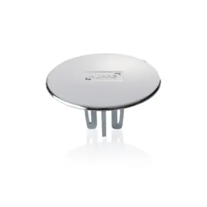 Huppe afvoerkap rond - chroom 070059000
