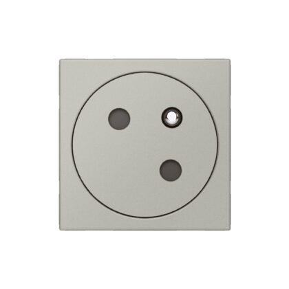 LEGRAND Mosaic Link vlakke contactdoos 2P+A op 45°-2 modules alu 079245L