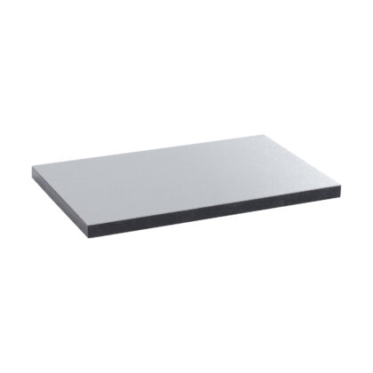 LEGRAND Afdekplaat blind RVS - voor dekselset rechthoekig metaal 12/18 modules (ref. 088 088146