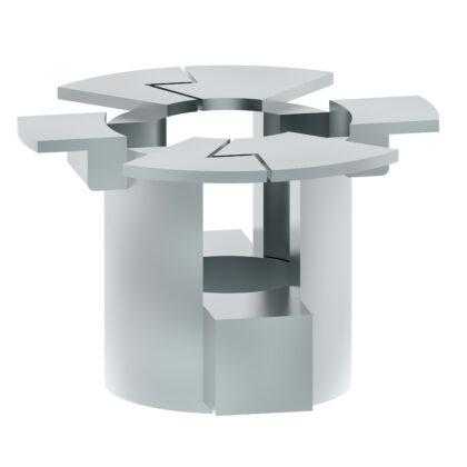 LEGRAND XL³HP - Kooimoerclips voor M6-schroeven - Staal - Compatibel XL³HP 0KCEVM6