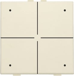 NIKO NHC 4-voudige lichtbediening met led + comfortsensoren